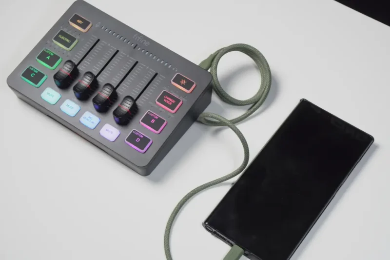 接続 : スマホ