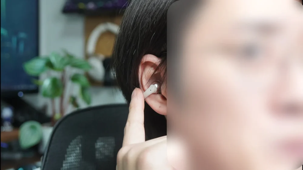 Shokz OpenDots ONEのジェスチャー操作