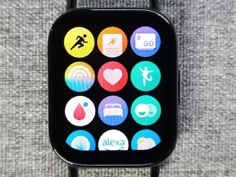 Redmi Watch 5 Liteのアプリ一覧画面（ボタンクリックで表示）