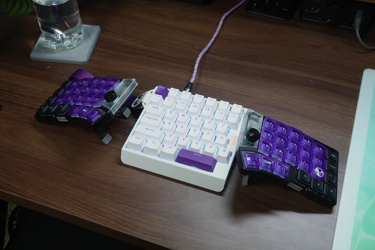 EPOMAKER HE30と分割キーボードの併用環境