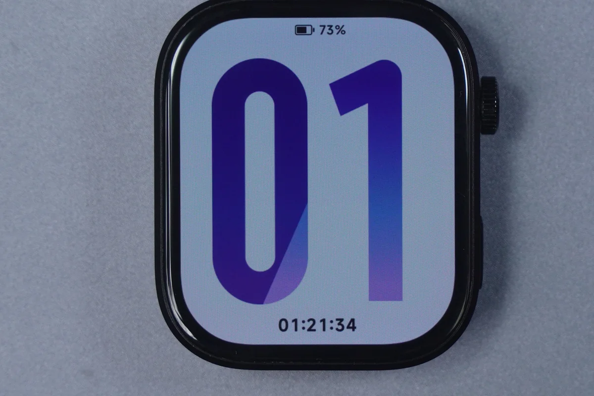 Redmi Watch 6のカラーポップ文字盤の拡大表示
