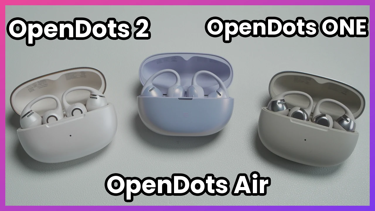 Shokz OpenDotsシリーズ3製品の比較記事のサムネイル画像
