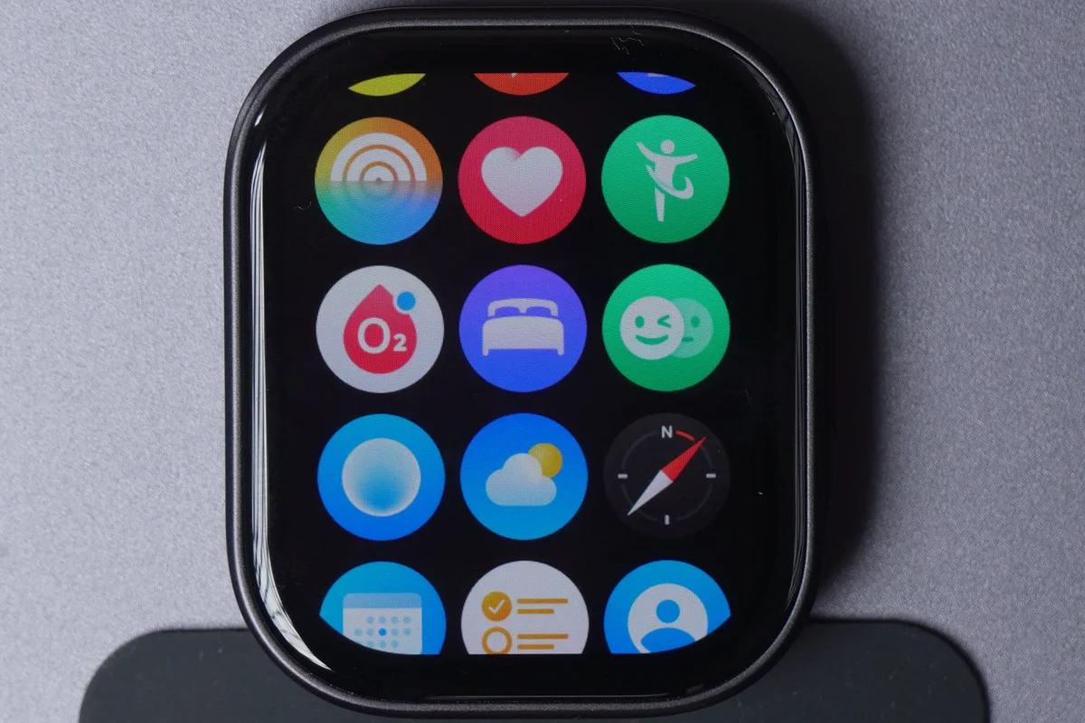 Redmi Watch 6 Liteのアプリ一覧画面の写真